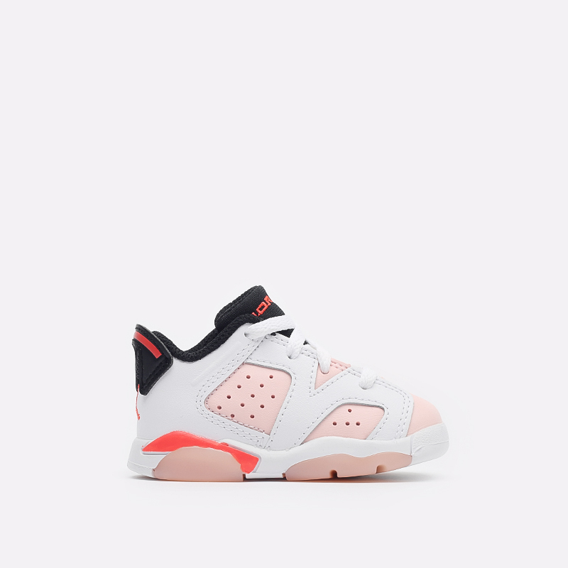 детские белые кроссовки Jordan 6 Retro Low (TD) DV3529-102 - цена, описание, фото 1