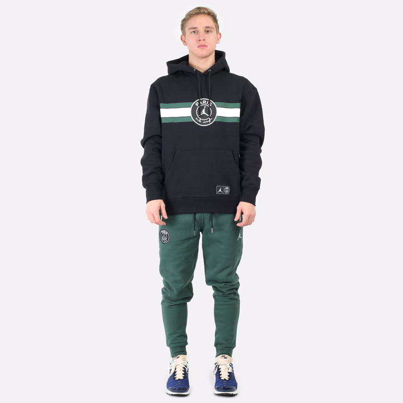 Мужская толстовка Jordan Paris Saint-Germain Fleece Pullover Hoodie (DJ3928-010)  - цена, описание, фото 6