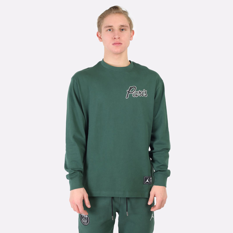 Лонгслив Jordan Paris Saint-Germain Long-Sleeve T-Shirt (DB6512-333)  - цена, описание, фото 4