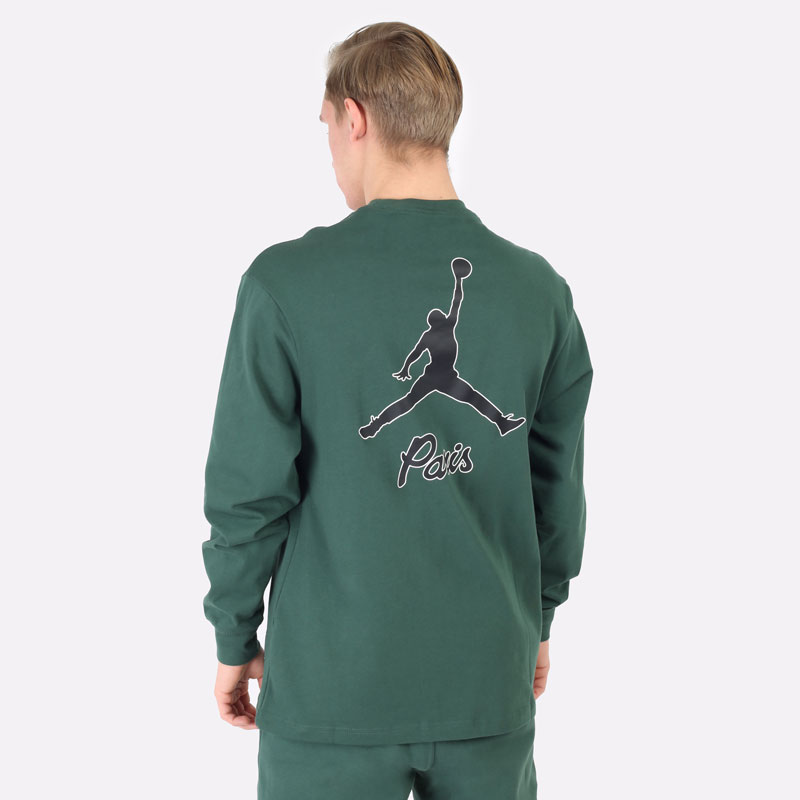 Лонгслив Jordan Paris Saint-Germain Long-Sleeve T-Shirt (DB6512-333)  - цена, описание, фото 6