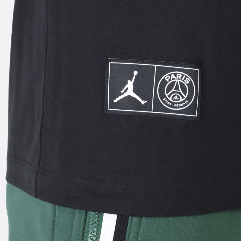 Мужская футболка Jordan Paris Saint-Germain Wordmark Tee (DB6510-010)  - цена, описание, фото 3