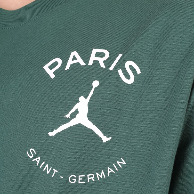 Мужская футболка Jordan Paris Saint-Germain Logo Tee (DB6514-333)  - цена, описание, фото 2