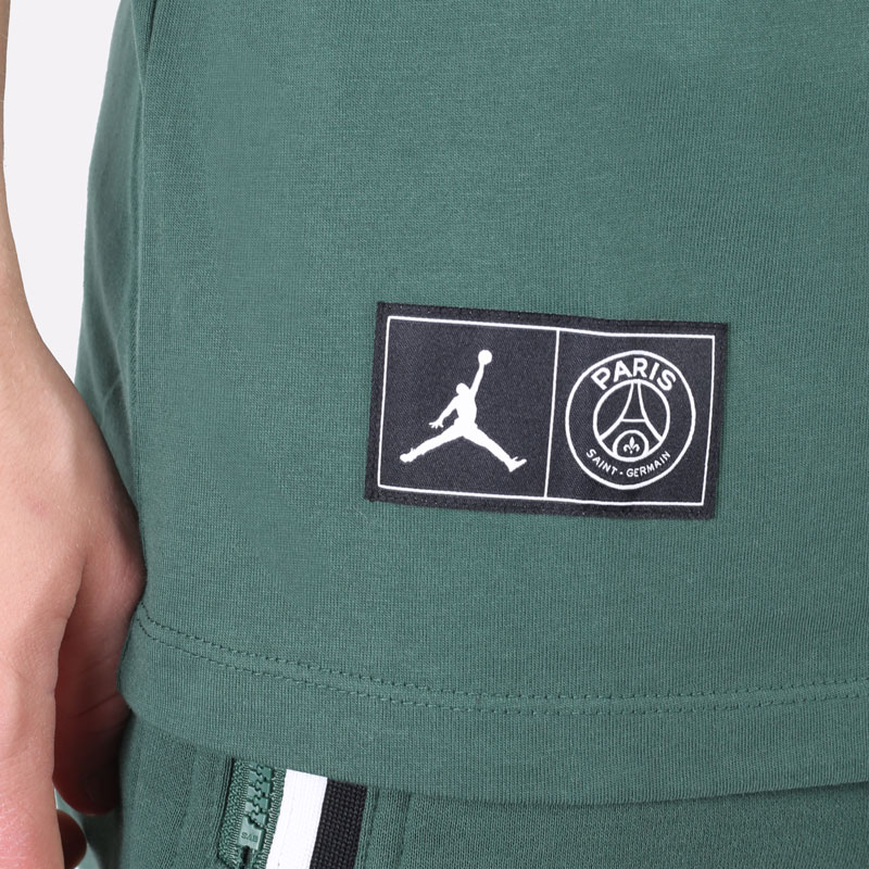 Мужская футболка Jordan Paris Saint-Germain Logo Tee (DB6514-333)  - цена, описание, фото 3