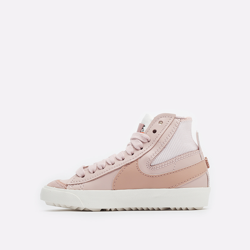 женские розовые кроссовки Nike WMNS Blazer Mid '77 Jumbo DQ1471-600 - цена, описание, фото 2