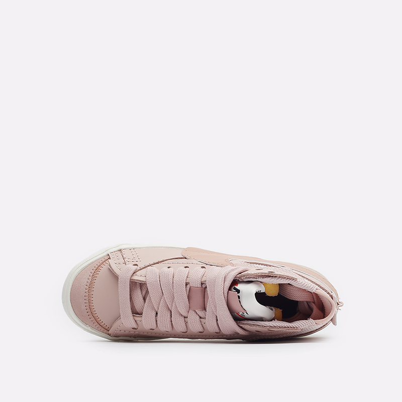 женские розовые кроссовки Nike WMNS Blazer Mid &#039;77 Jumbo DQ1471-600 - цена, описание, фото 6