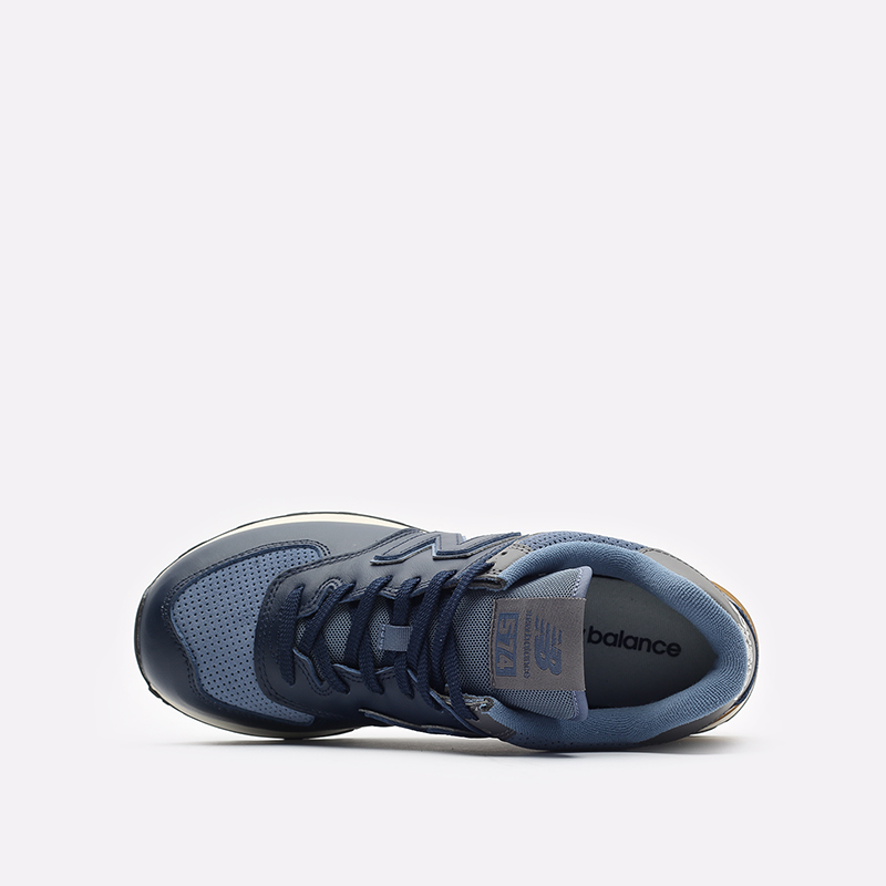 мужские синие кроссовки New Balance 574 ML574LX2/D - цена, описание, фото 6