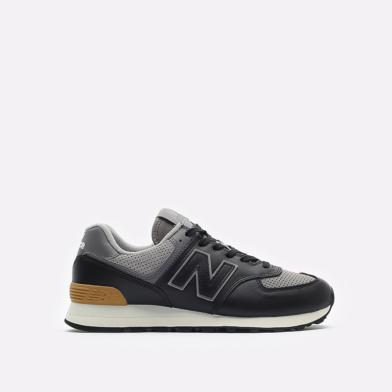 мужские черные кроссовки New Balance 574 ML574EX2/D - цена, описание, фото 1