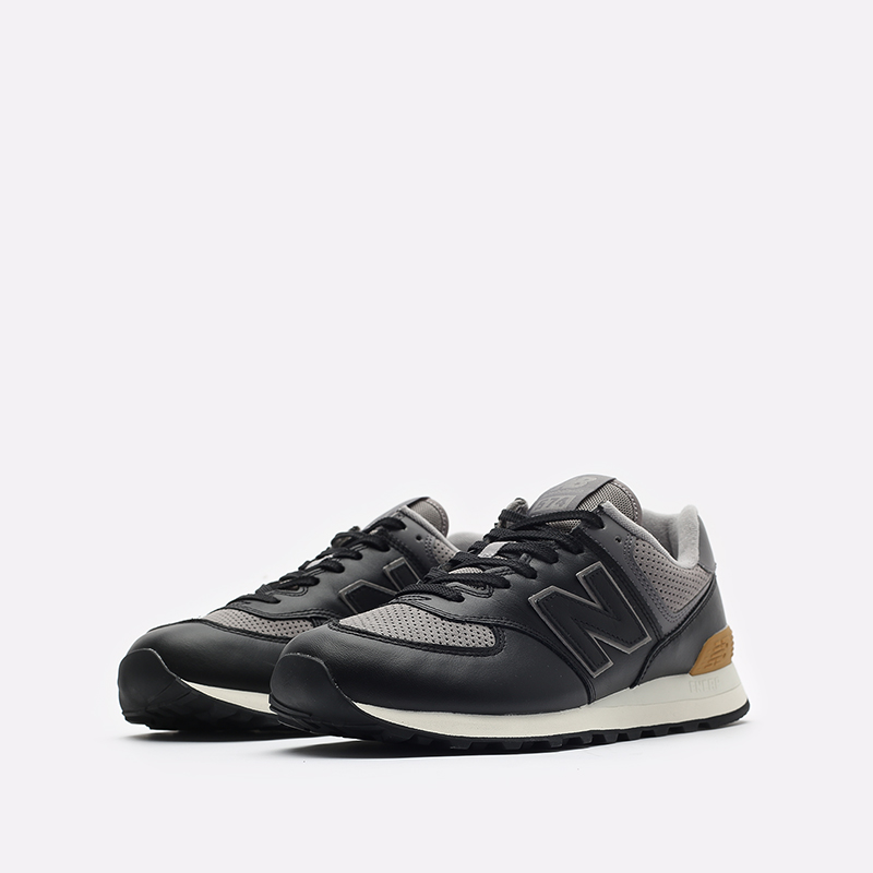 мужские черные кроссовки New Balance 574 ML574EX2/D - цена, описание, фото 4