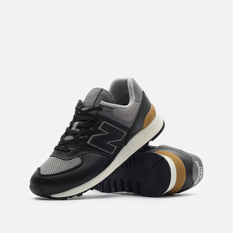 мужские черные кроссовки New Balance 574 ML574EX2/D - цена, описание, фото 2