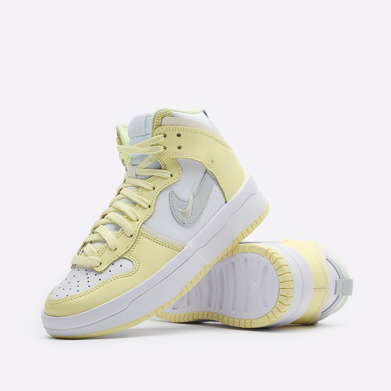 женские желтые кроссовки Nike WMNS Dunk High Up DH3718-105 - цена, описание, фото 5