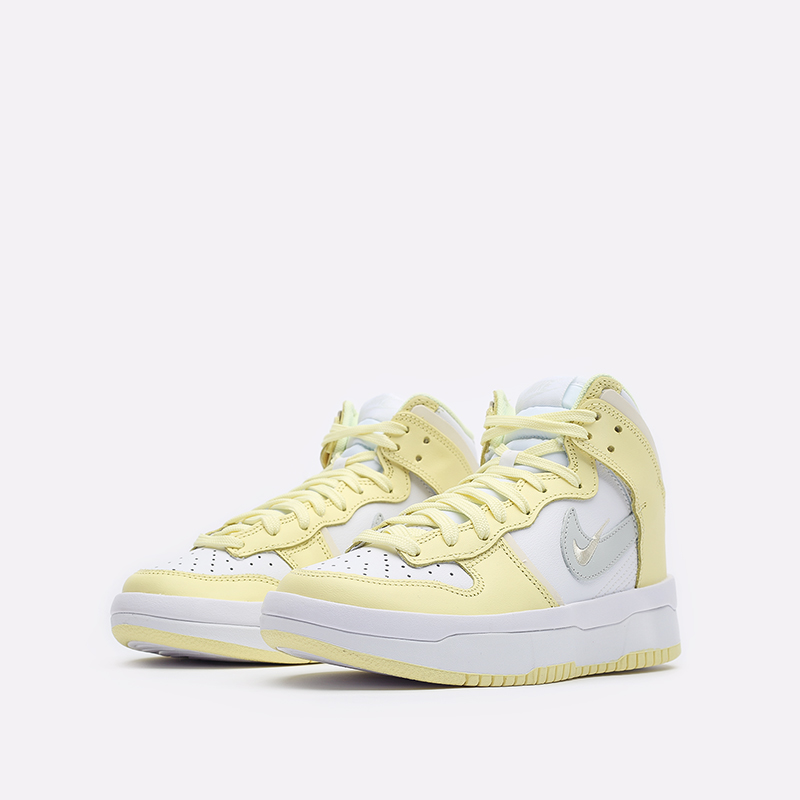 женские желтые кроссовки Nike WMNS Dunk High Up DH3718-105 - цена, описание, фото 4