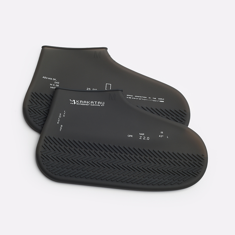 Водозащитные чехлы на обувь KRAKATAU HU29-4 (Hu29-4 black)  - цена, описание, фото 1