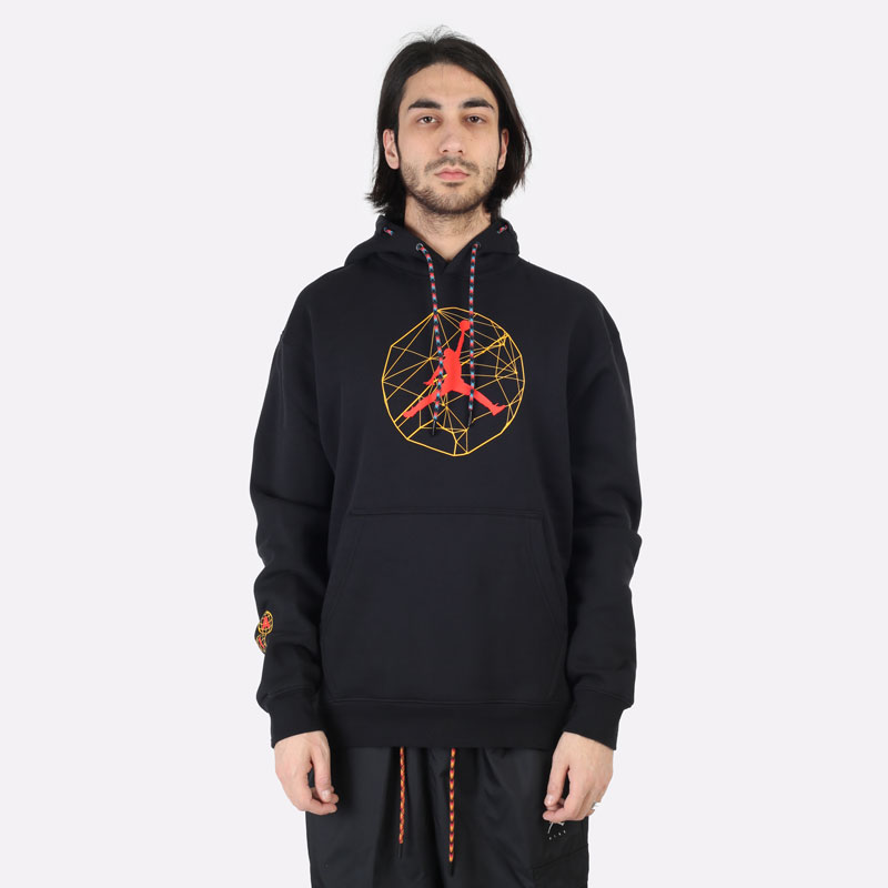 мужская черная толстовка Jordan Essentials Mountainside Graphic Pullover Hoodie DC9727-010 - цена, описание, фото 6