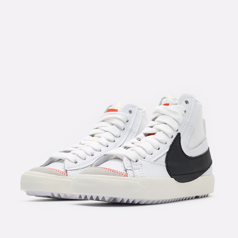 женские белые кроссовки Nike WMNS Blazer Mid '77 Jumbo DQ1471-100 - цена, описание, фото 4