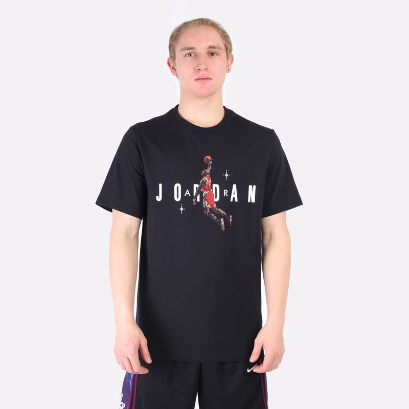 мужская черная футболка Jordan Holiday Short-Sleeve T-Shirt DC9797-010 - цена, описание, фото 4