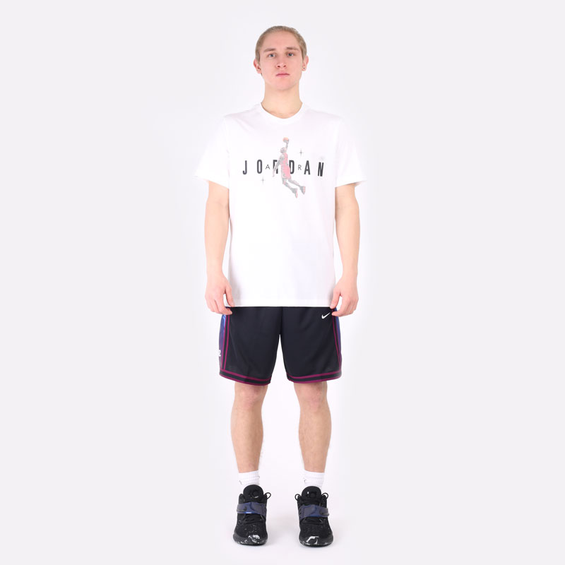 мужская белая футболка Jordan Holiday Short-Sleeve T-Shirt DC9797-100 - цена, описание, фото 5