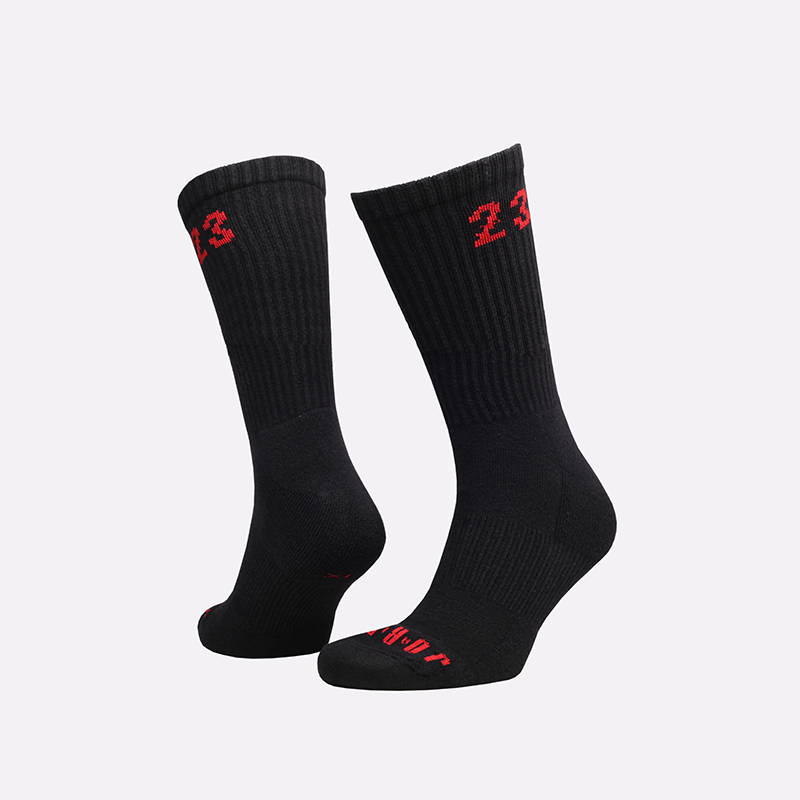 мужские черные носки Jordan Essentials Crew Socks (3 Pairs) DA5718-011 - цена, описание, фото 1