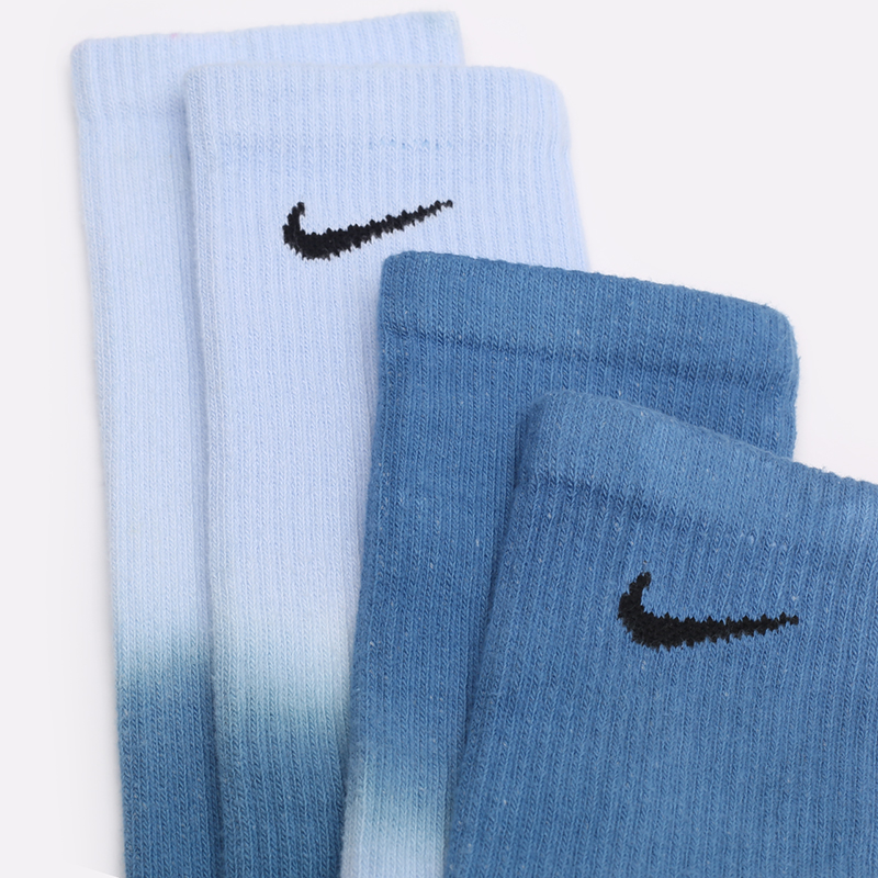 мужские голубые носки Nike Everyday Plus (2 Pairs) DH6096-903 - цена, описание, фото 2