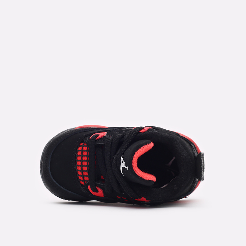 детские черные кроссовки Jordan 4 Retro (TD) BQ7670-016 - цена, описание, фото 6