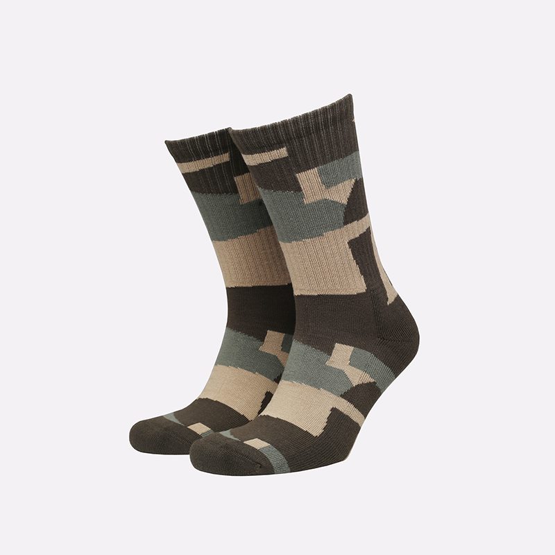 мужские  носки Carhartt WIP Mend Camo Socks I029947-camo mend - цена, описание, фото 1