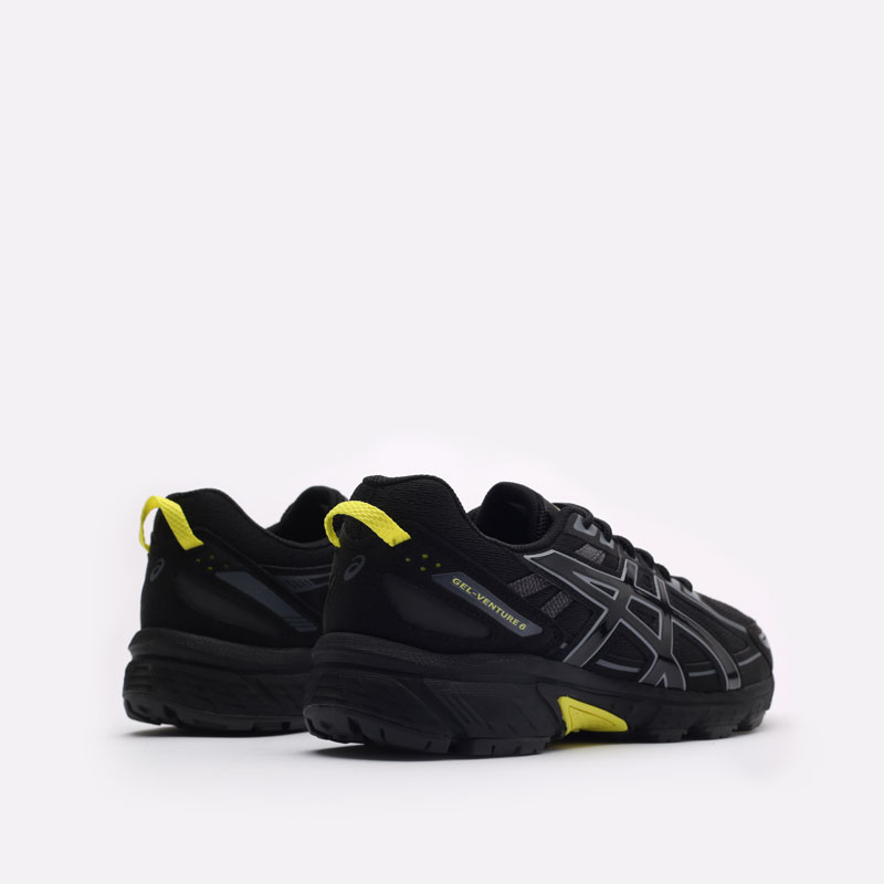 мужские черные кроссовки ASICS Gel-Venture 6 1201A553-001 - цена, описание, фото 3