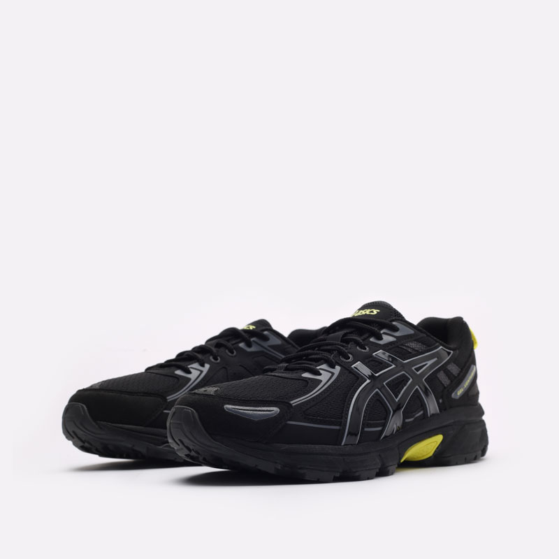 мужские черные кроссовки ASICS Gel-Venture 6 1201A553-001 - цена, описание, фото 4