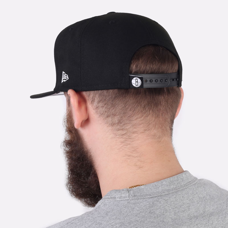 Кепка Newera Brooklyn Nets (60182910-BLWH)  - цена, описание, фото 2