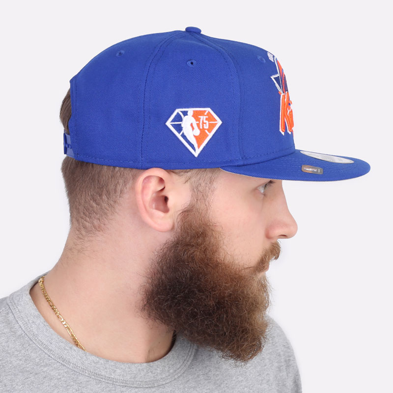  синяя кепка Newera New York Knicks 60182879-OTC - цена, описание, фото 3