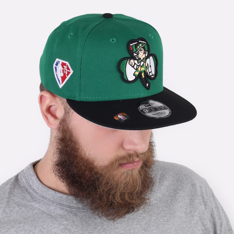  зеленая кепка Newera Boston Celtics 60143665-OTC - цена, описание, фото 1