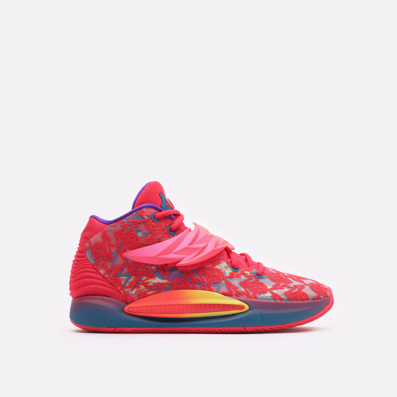 мужские красные баскетбольные кроссовки Nike KD14 DO6903-600 - цена, описание, фото 1
