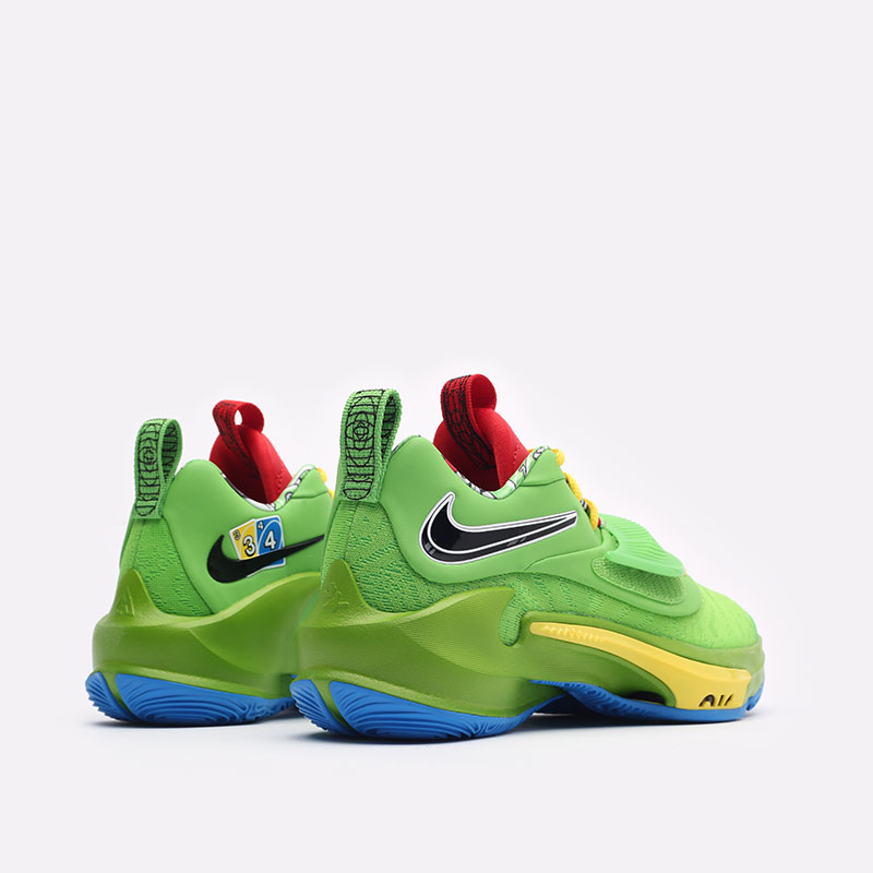 мужские зеленые баскетбольные кроссовки Nike Zoom Freak 3 NRG DC9364-300 - цена, описание, фото 3