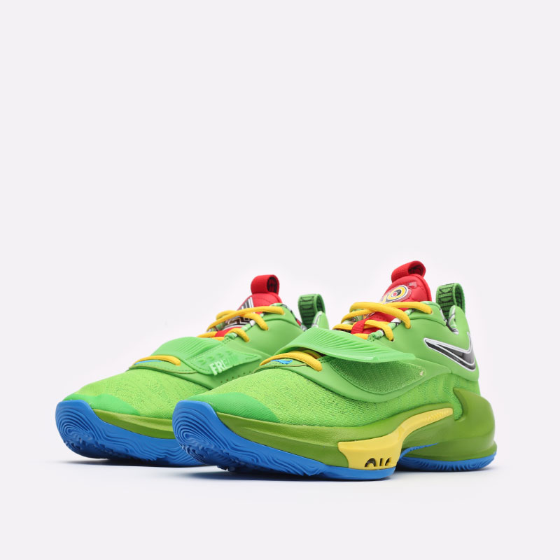 мужские зеленые баскетбольные кроссовки Nike Zoom Freak 3 NRG DC9364-300 - цена, описание, фото 4