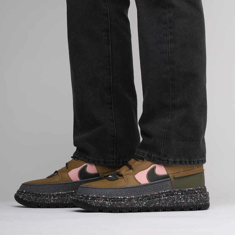 мужские коричневые кроссовки Nike Air Force 1 Boot NN DD0747-300 - цена, описание, фото 7