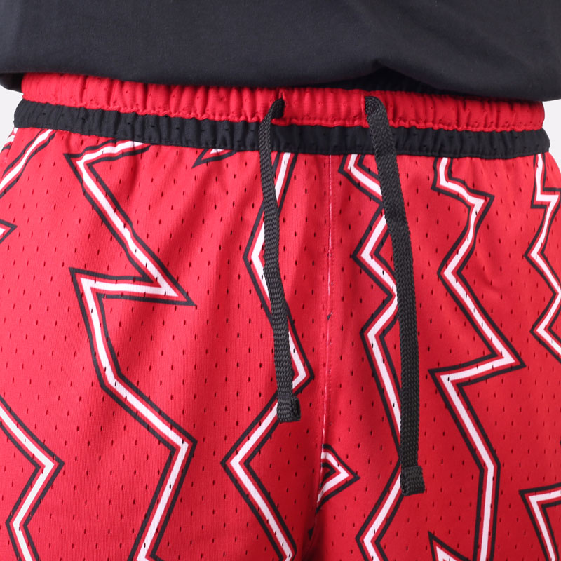мужские красные шорты  Jordan Dri-FIT Air Printed Diamond Shorts DH9079-687 - цена, описание, фото 3