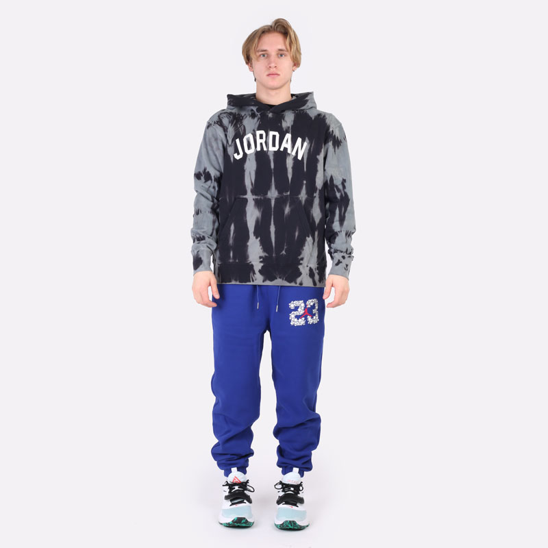 мужская серая толстовка Jordan Sport DNA Statement Fleece Hoodie DJ0225-100 - цена, описание, фото 6