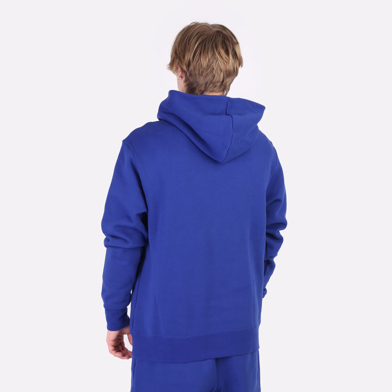 мужская синяя толстовка Jordan Sport DNA Fleece Pullover Hoodie DJ0218-455 - цена, описание, фото 4