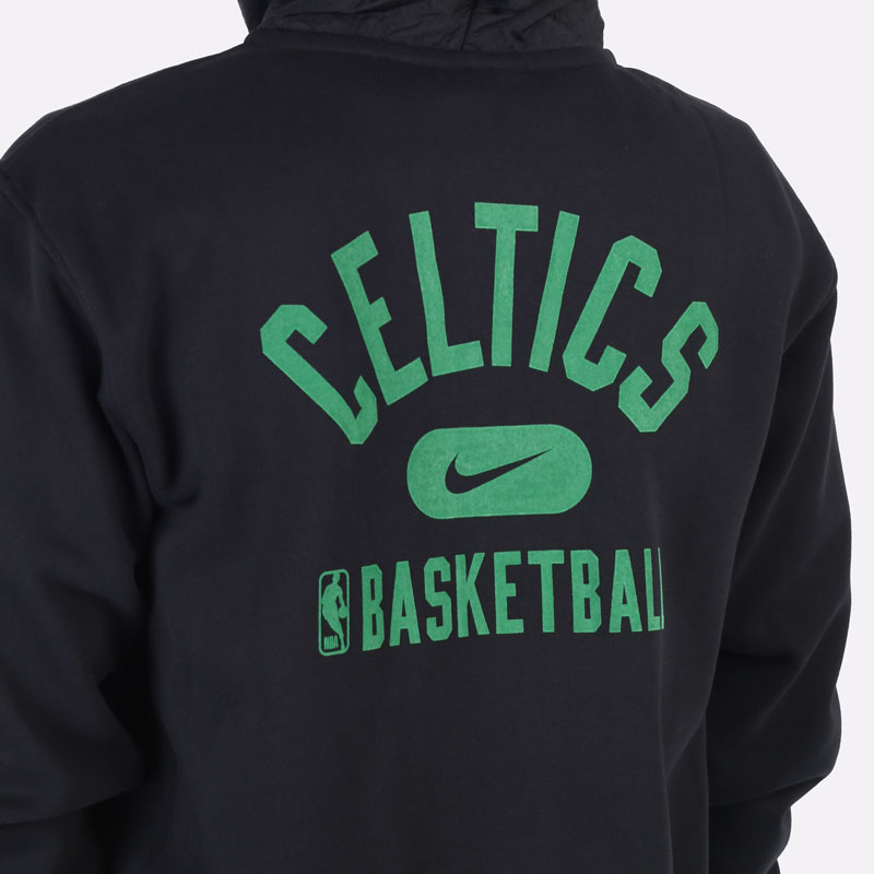 мужская черная толстовка Nike NBA Boston Celtics Courtside Hoodie DB2183-010 - цена, описание, фото 6