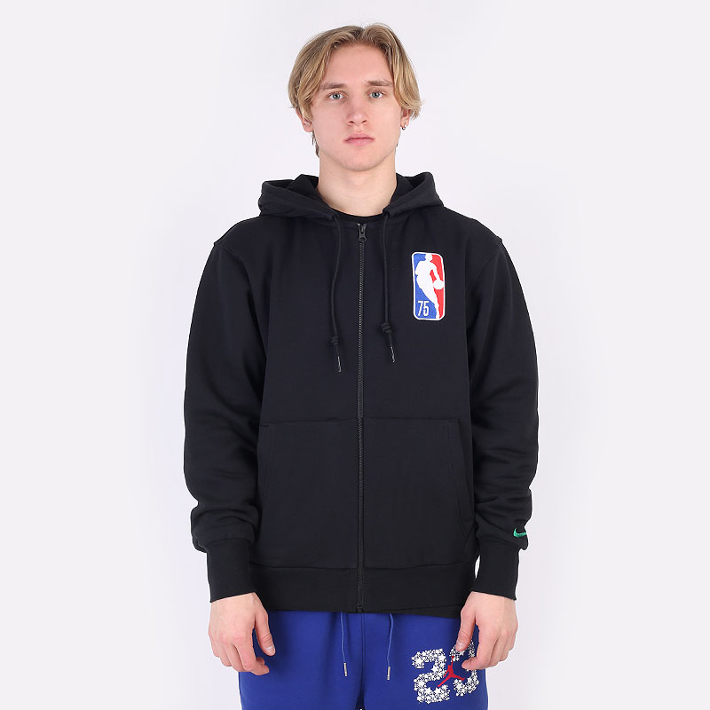 мужская черная толстовка Nike NBA Boston Celtics Courtside Hoodie DB2183-010 - цена, описание, фото 1