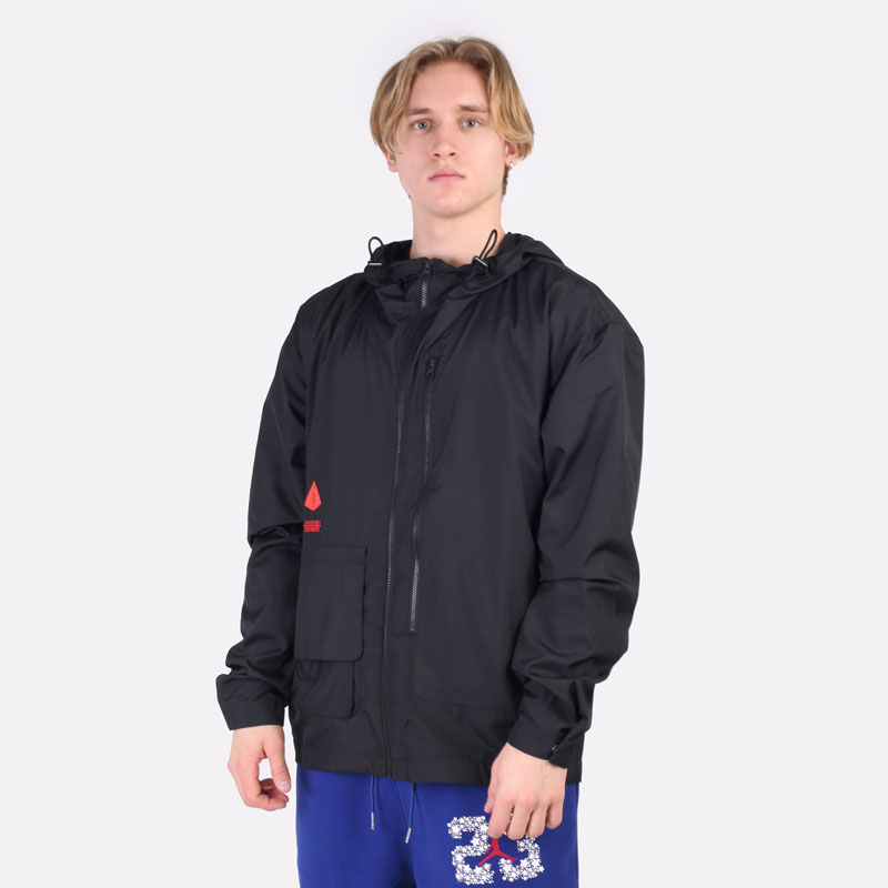 мужская черная куртка Nike Kyrie Lightweight Jacket DA6694-010 - цена, описание, фото 7