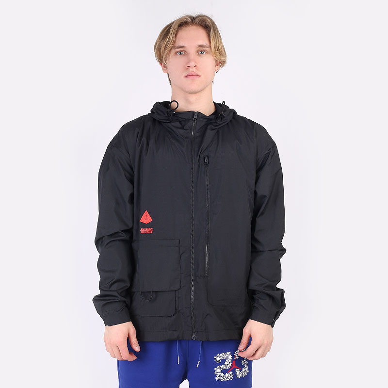 мужская черная куртка Nike Kyrie Lightweight Jacket DA6694-010 - цена, описание, фото 1