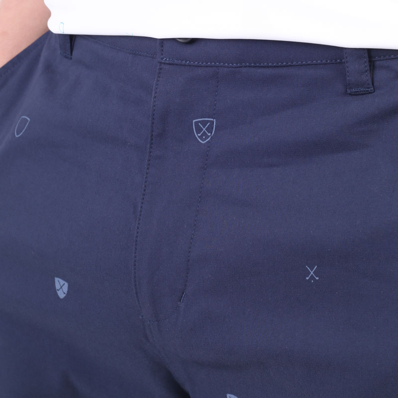 мужские синие брюки Nike Dri-Fit UV Chino Print Pant DH1288-010 - цена, описание, фото 2