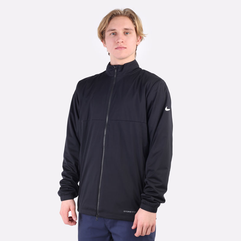мужская черная куртка Nike Storm-FIT Victory Full-Zip Golf Jacket DA2867-010 - цена, описание, фото 5