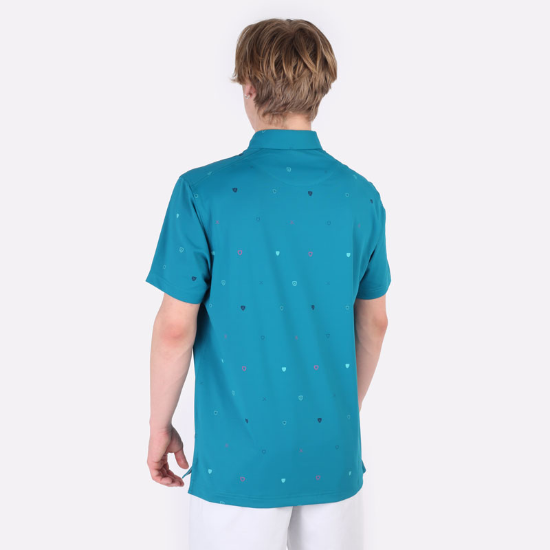 Поло Nike Dri-Fit Player Printed Golf Polo Shirt (DD0645-367)  - цена, описание, фото 4