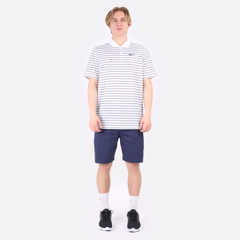 Поло Nike Golf Dri-Fit Victory Stripe Shirt (DH0829-100)  - цена, описание, фото 5