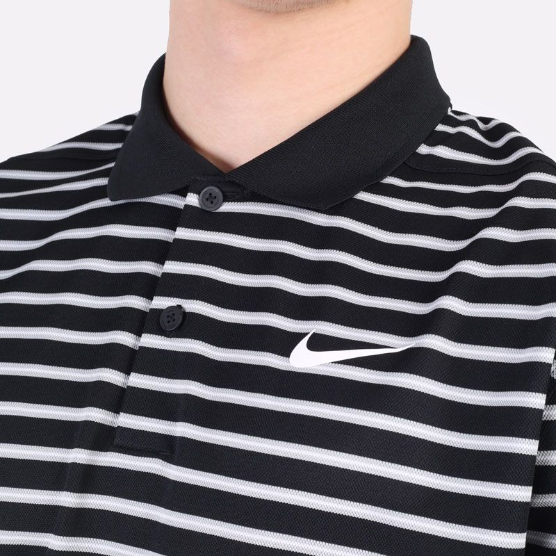   поло Nike Golf Dri-Fit Victory Stripe Shirt DH0829-010 - цена, описание, фото 2