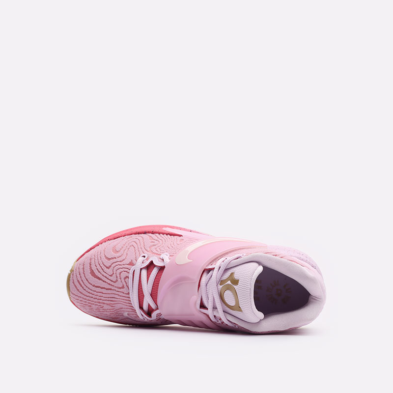 мужские розовые баскетбольные кроссовки Nike KD14 Seasonal DC9379-600 - цена, описание, фото 5