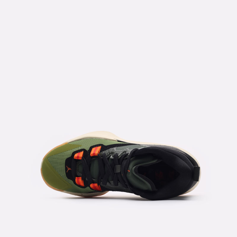 женские зеленые баскетбольные кроссовки Jordan Zion 1 (GS) DA3131-300 - цена, описание, фото 4