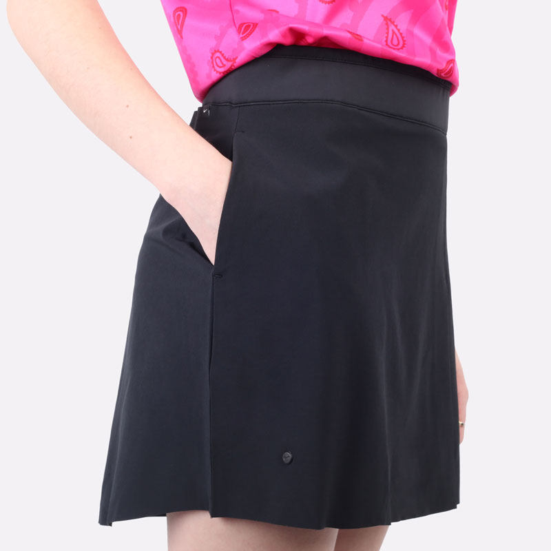 женская черная юбка Nike Dri-FIT UV Ace Women's Regular Golf Skirt DH2328-010 - цена, описание, фото 3