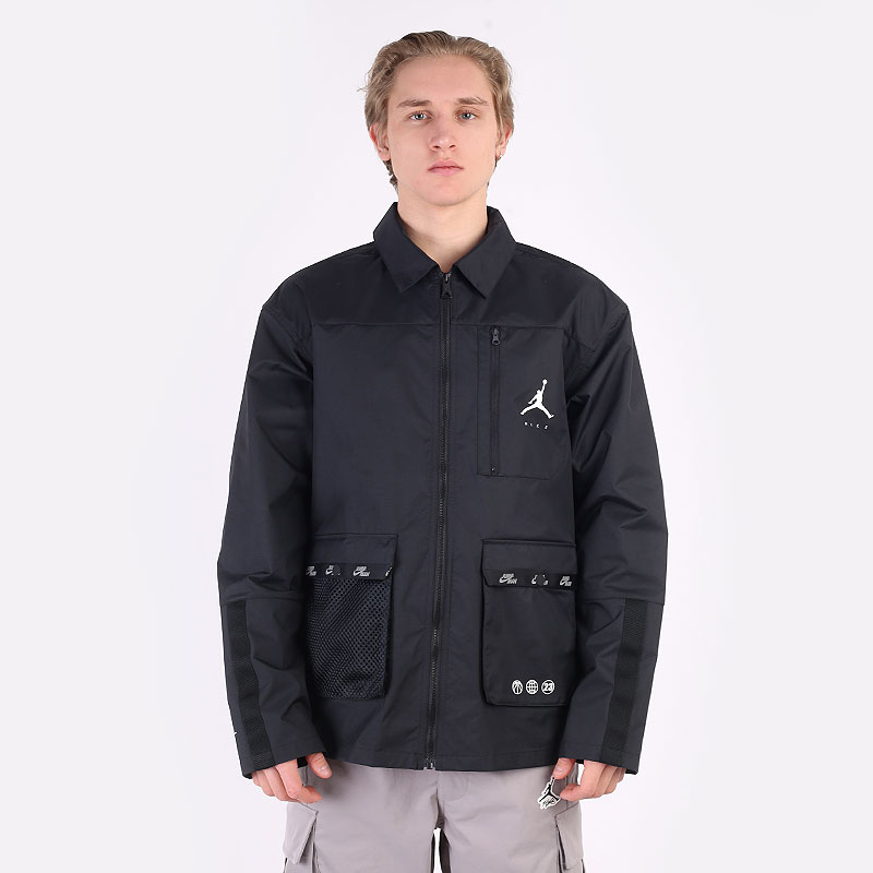 мужская черная куртка Jordan Jumpman Jacket DJ0242-010 - цена, описание, фото 1