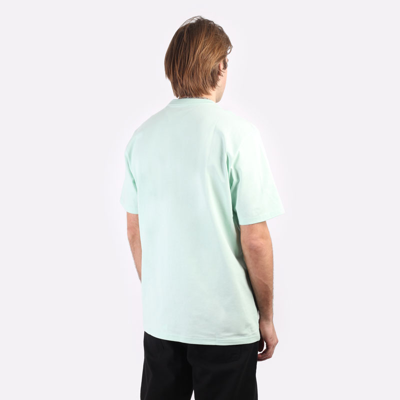 мужская голубая футболка Carhartt WIP S/S Multi Star Script T-Shirt I030198-white - цена, описание, фото 3